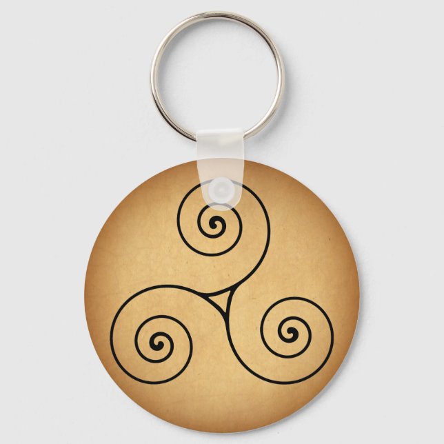 Triskele Key Ring (Front)