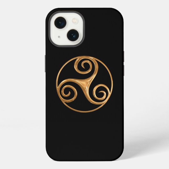 Triskelion iPhone Case (Back)