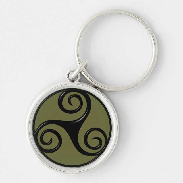Triskelion Key Ring (Front)