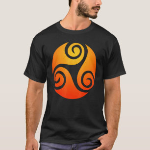 Triskelion Mystic Symbol Spiritual T-Shirt