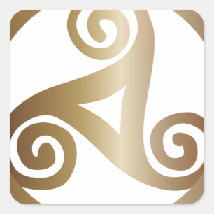 Triskell Square Sticker