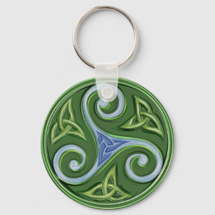 Triskelle Key Ring