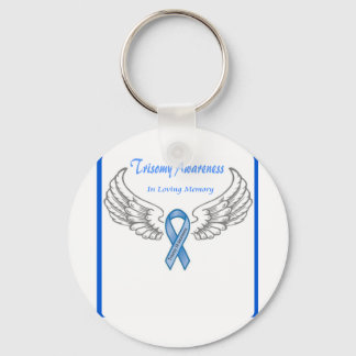 Trisomy 18 Customizable In Loving Memory Key Ring