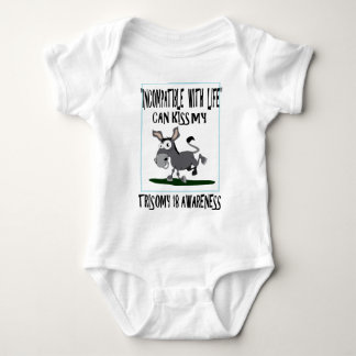 Trisomy 18 Donkey Baby Bodysuit