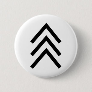 Trisomy 21 Down Syndrome Three Chromosome Arrows 1 6 Cm Round Badge