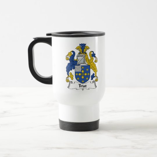 Trist Family Crest Travel Mug