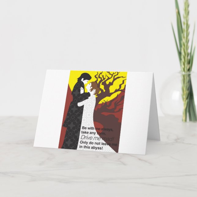 Tristan And Iseult gift with quote Card (Front)