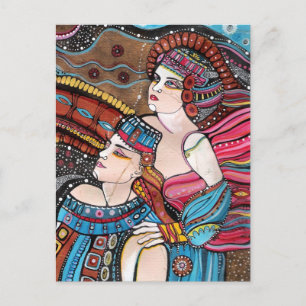 Tristan and Isolde - A love story Postcard