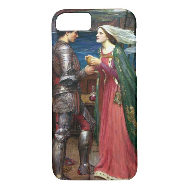 Tristan and Isolde by John William Waterhouse Case-Mate iPhone Case (Back)