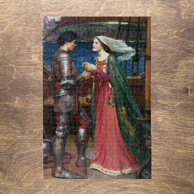 Tristan and Isolde by John William Waterhouse Jigsaw Puzzle (Creator Uploaded)