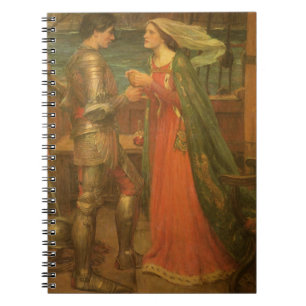 Tristan and Isolde by John William Waterhouse Notebook