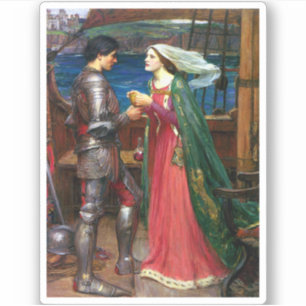 Tristan and Isolde, c. 1916 by John Waterhouse