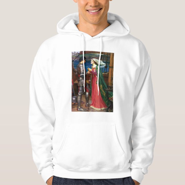 Tristan and Isolde, c. 1916 by John Waterhouse Hoodie (Front)