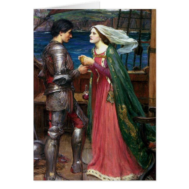 Tristan and Isolde with the Potion (Front)