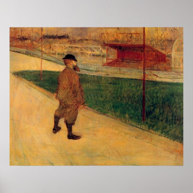 Tristan Bernard by Toulouse-Lautrec Poster (Front)