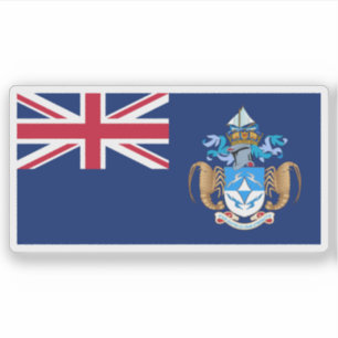 Tristan da Cunha flag, British Overseas Territory