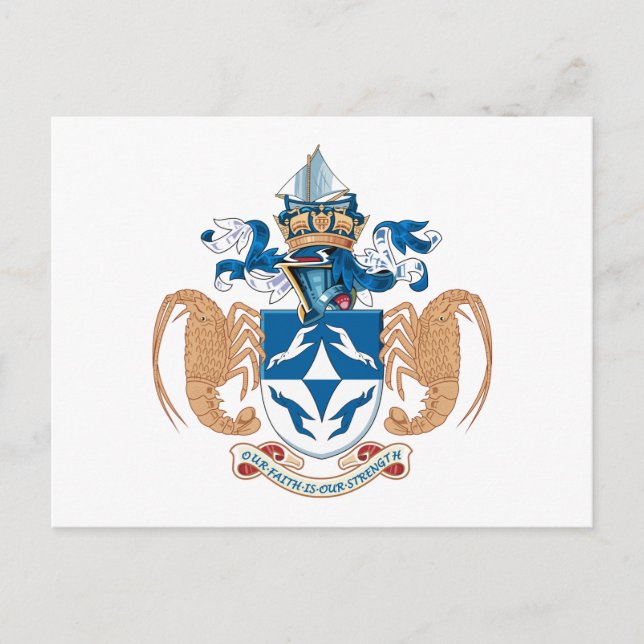 Tristan da Cunha Postcard (Front)