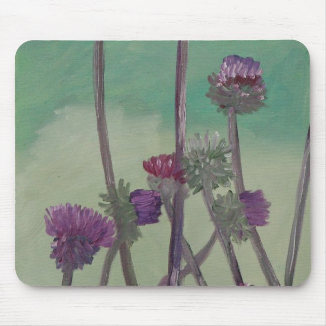 Tristan's Thistles Mouse Mat (Front)