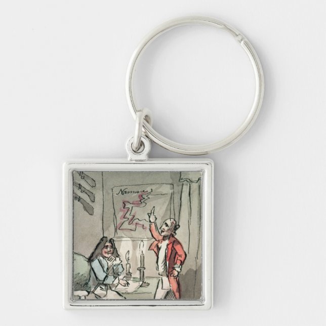 Tristram Shandy, 1786 Key Ring (Front)