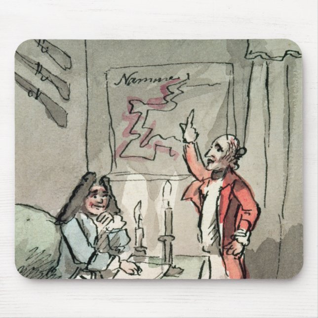 Tristram Shandy, 1786 Mouse Mat (Front)