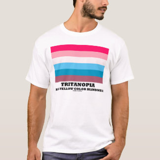 Tritanopia Blue-Yellow Colour Blindness (Medical) T-Shirt