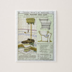 Triton Closet from a catalogue of sanitary wares p Jigsaw Puzzle