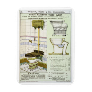 Triton Closet from a catalogue of sanitary wares p Magnet