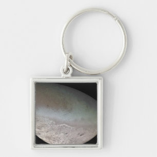 Triton, the largest moon of planet Neptune Key Ring