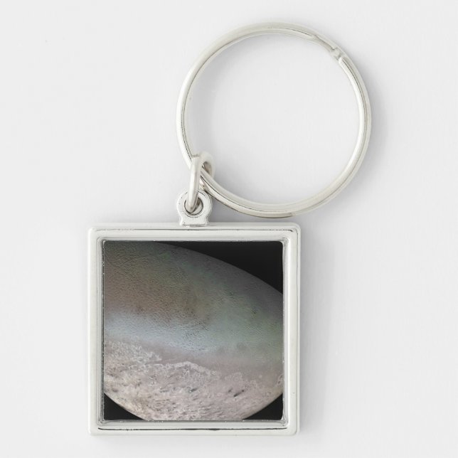 Triton, the largest moon of planet Neptune Key Ring (Front)