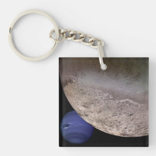 Triton with Neptune Key Ring
