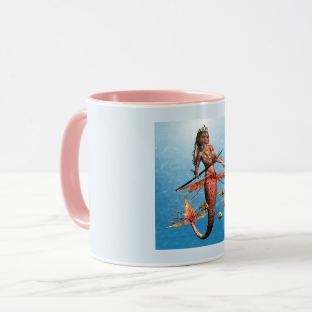 Tritons Mermaid Daughter Mug (Front Left)