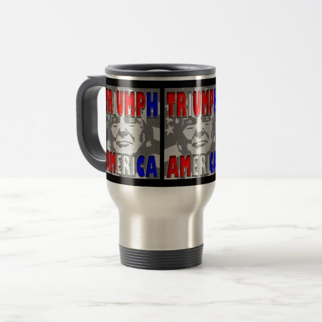 TRIUMPH AMERICA TRAVEL MUG (Front Left)