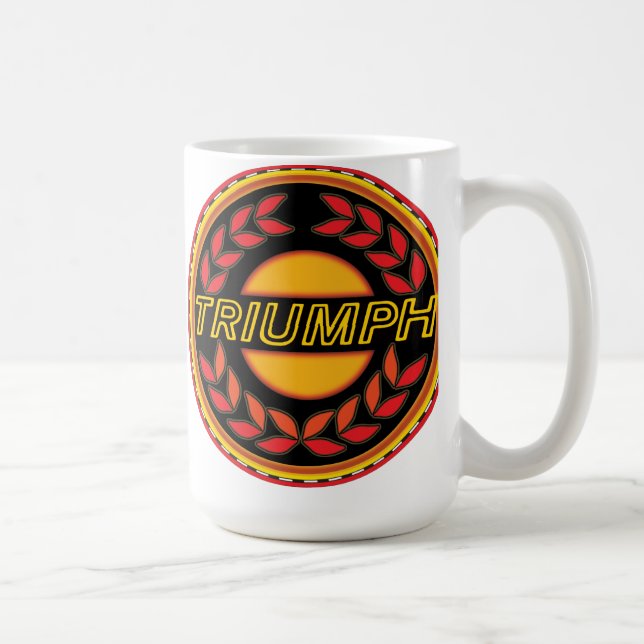 Triumph Cars wreath Coffee Mug (Right)