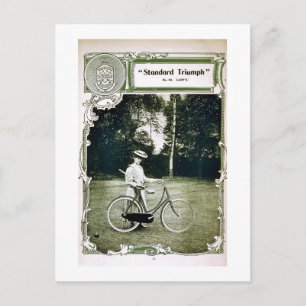 Triumph Cycles 1907 Lady's Standard No. 24 Postcard