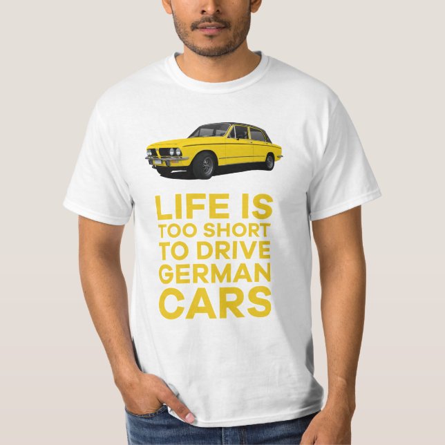 Triumph Dolomite - Life is too... to drive German T-Shirt (Front)