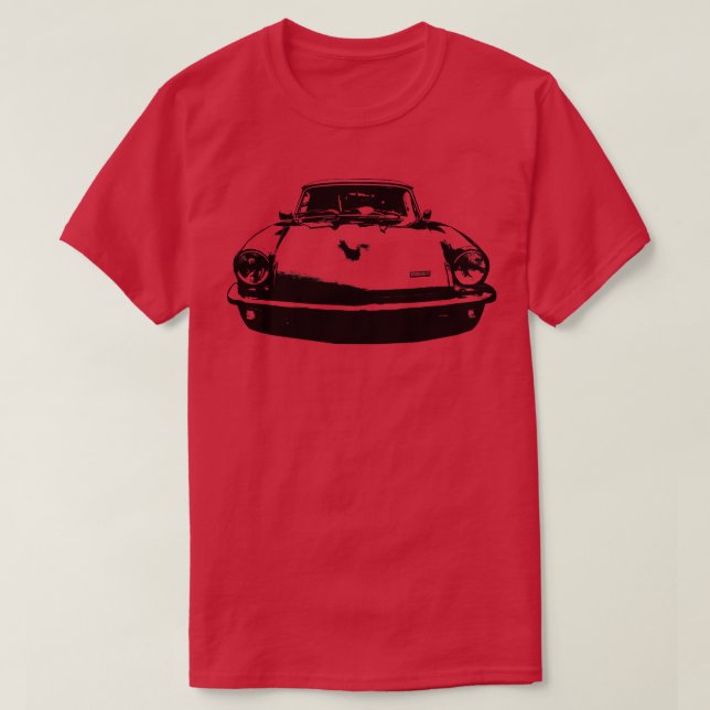Triumph GT6 Mk3 1970s British classic monoblock T-Shirt (Design Front)