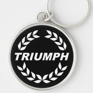Triumph Laurel Wreath Key Ring