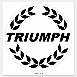 Triumph Laurel Wreath Logo