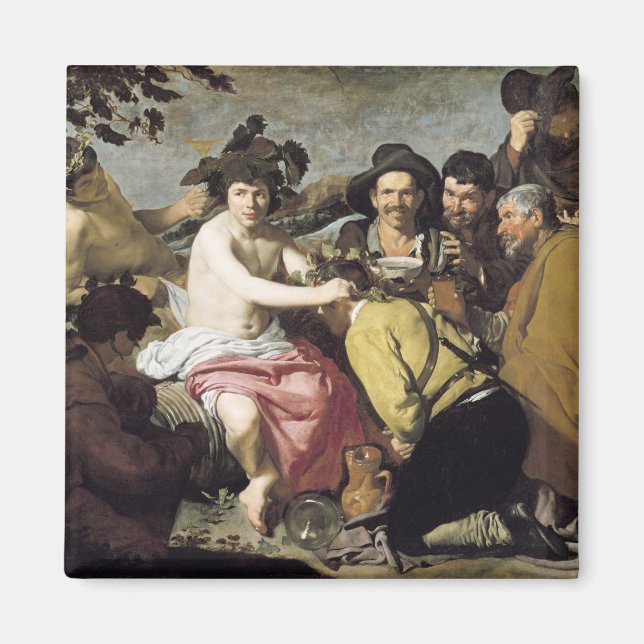 Triumph of Bacchus, 1628 Magnet (Front)