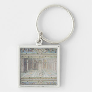 Triumph of Christianity, from the Raphael Rooms Key Ring