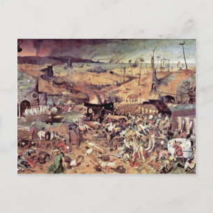 Triumph Of Death By Bruegel D. Ä. Pieter Postcard