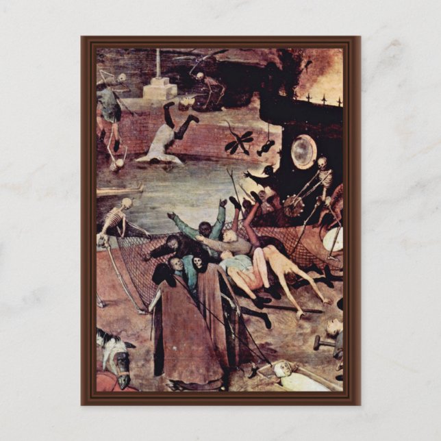 Triumph Of Death Detail By 0 (Best Quality) Postcard (Front)