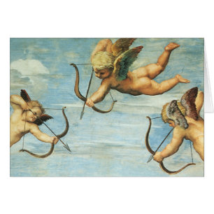 Triumph of Galatea Angels detail by Raphael Sanzio