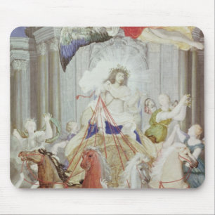 Triumph of King Louis XIV of France Mouse Mat