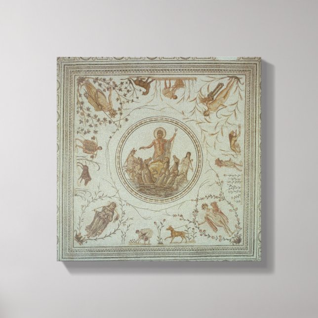 Triumph of Neptune and the Four Seasons Canvas Print (Front)