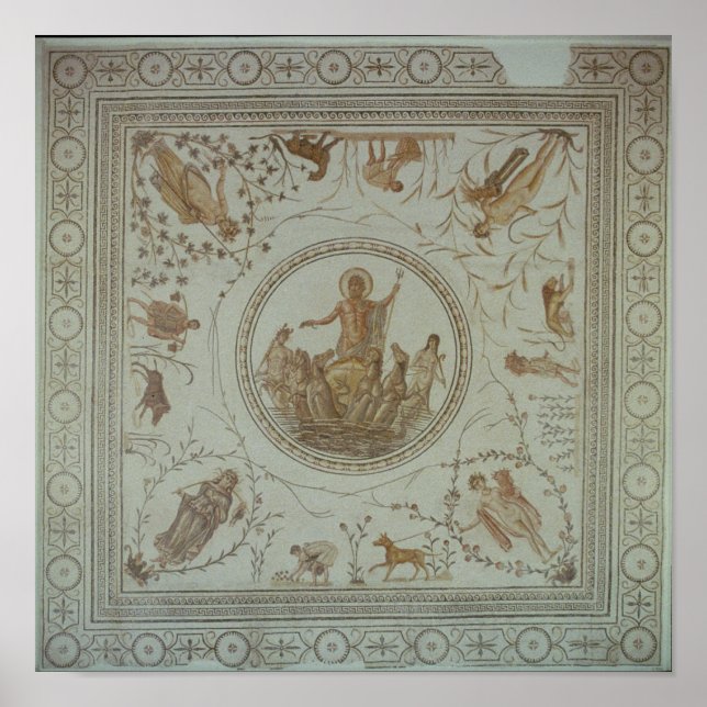 Triumph of Neptune and the Four Seasons Poster (Front)