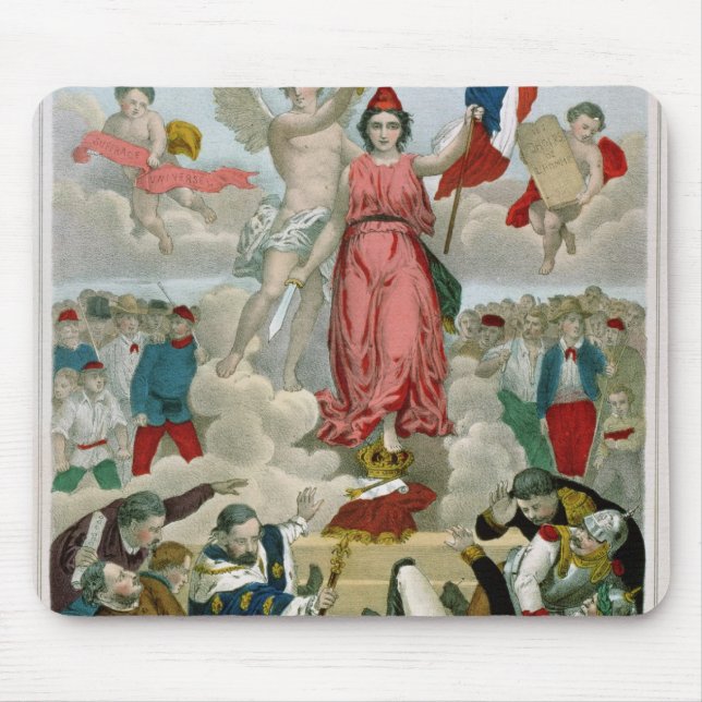 Triumph of the Republic, 1875 Mouse Mat (Front)