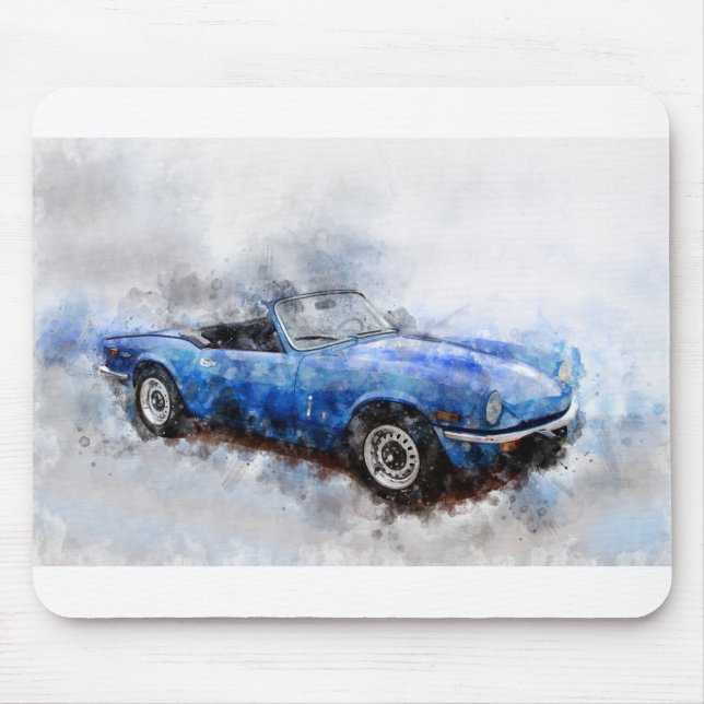 Triumph Spitfire Mouse Mat (Front)