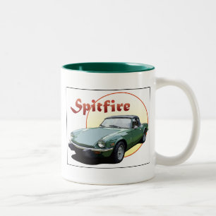 Triumph Spitfire Two-Tone Coffee Mug
