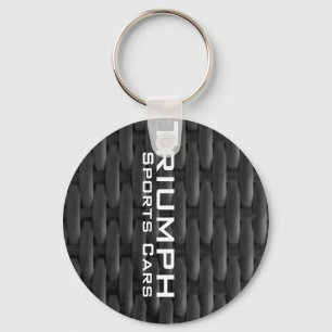 Triumph Sports car keychain. Key Ring